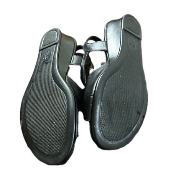 SAS TRIPAD CARESS LEATHER WEDGE SANDALS SIZE 8 1/2 - Picture 2 of 6